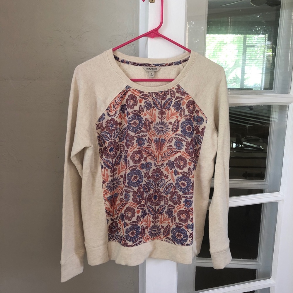 Lucky Brand sweatshirt- size small NWOT